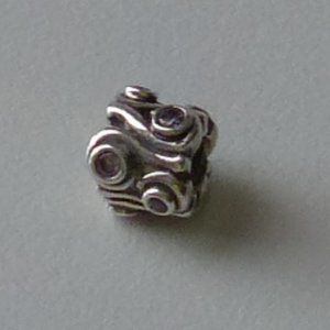 Pandora Sterling Silver Charm "Ocean Waves"